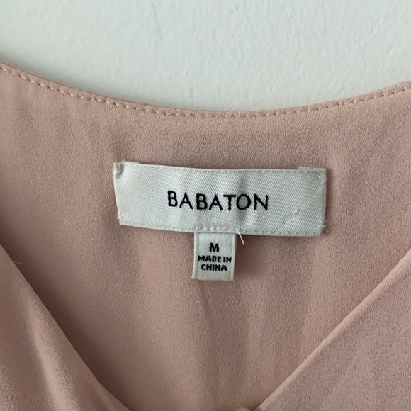 Babaton Pale Pink Templeton Dress - Picture 3 of 6